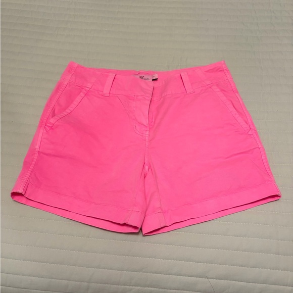 Vineyard Vines Bright Pink Women's Shorts - Picture 1 of 3